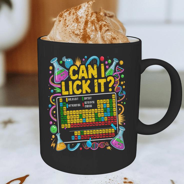 Can I Lick It Periodic Table Science Teacher Men Women Graphic Print Coffee Mug, novelty gifts, funny gifts