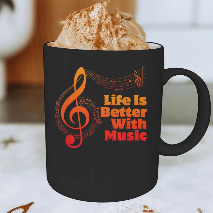 Life Is Better With Music Theory Musician Teacher Notes Clef Graphic Print Coffee Mug, novelty gifts, funny gifts Life Is Better With Music Theory Musician Teacher Notes Clef Graphic Print Coffee Mug, novelty gifts, funny gifts