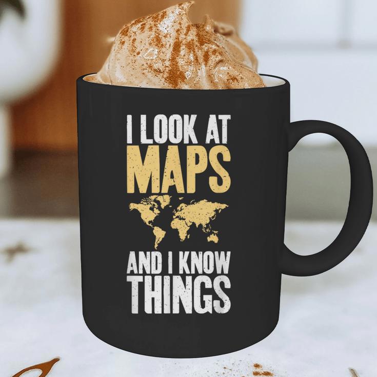 I Look At Maps And i Know Things Teacher Geographer Graphic Print Coffee Mug, novelty gifts, funny gifts I Look At Maps And i Know Things Teacher Geographer Graphic Print Coffee Mug, novelty gifts, funny gifts