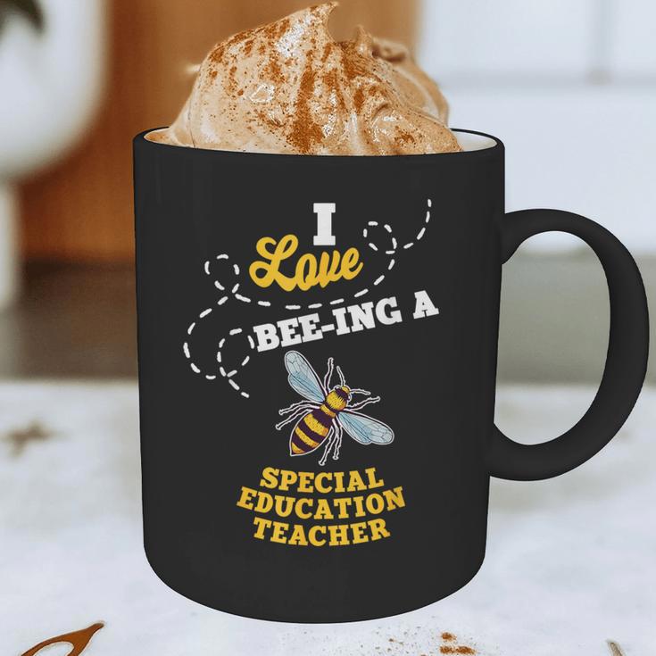 I Love Bee-Ing A Special Education Teacher Honey Bee Job For Men Women Graphic Print Coffee Mug, novelty gifts, funny gifts I Love Bee-Ing A Special Education Teacher Honey Bee Job For Men Women Graphic Print Coffee Mug, novelty gifts, funny gifts