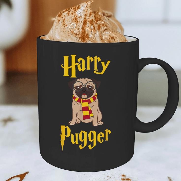 Lovely Harry Pugger Pug Graphic Print Coffee Mug, novelty gifts, funny gifts