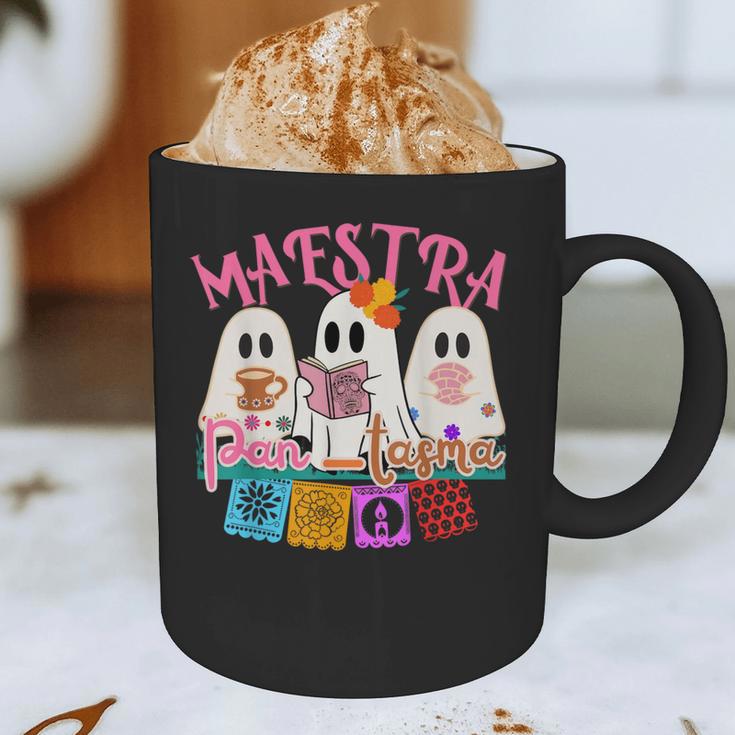 Maestra Pantasmas Conchas Teacher Mexican Halloween Graphic Print Coffee Mug, novelty gifts, funny gifts Maestra Pantasmas Conchas Teacher Mexican Halloween Graphic Print Coffee Mug, novelty gifts, funny gifts