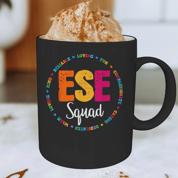 Matching ESE Squad First Last Day Team Teacher Student Tribe Graphic Print Coffee Mug, novelty gifts, funny gifts