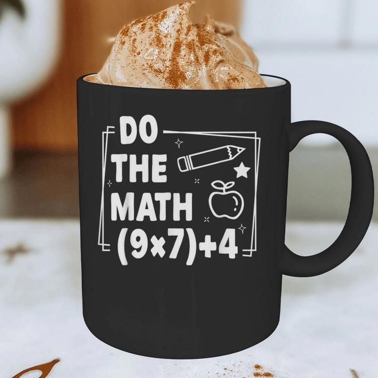 Do The Math 67 Meme PEMDAS Elementary Teacher Joke Graphic Print Coffee Mug, novelty gifts, funny gifts