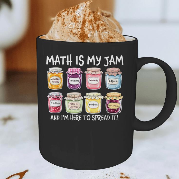 Math Is My Jam And I'm Here To Spread It Math Teacher Graphic Print Coffee Mug, novelty gifts, funny gifts Math Is My Jam And I'm Here To Spread It Math Teacher Graphic Print Coffee Mug, novelty gifts, funny gifts