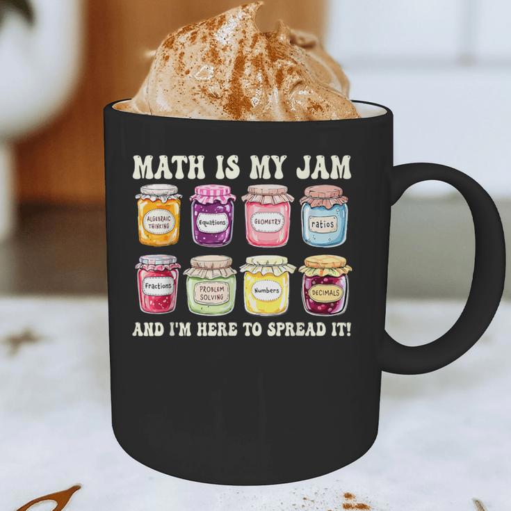 Math Is My Jam And Im Here To Spread It Math Teacher Graphic Print Coffee Mug, novelty gifts, funny gifts Math Is My Jam And Im Here To Spread It Math Teacher Graphic Print Coffee Mug, novelty gifts, funny gifts