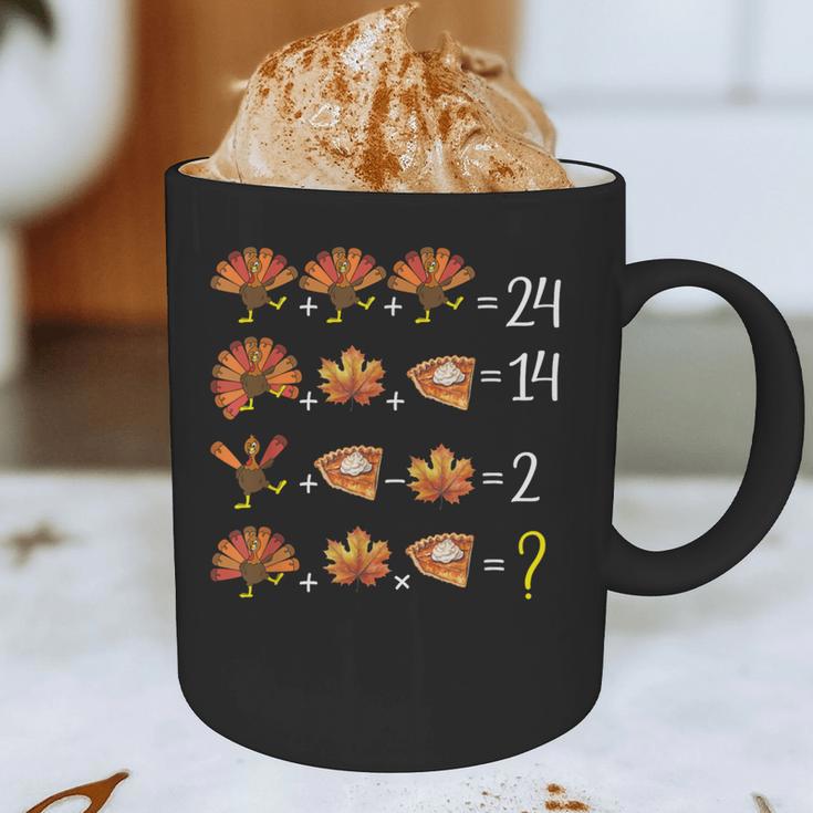 Math Number Thanksgiving Count Answer Pie Turkey Teacher Graphic Print Coffee Mug, novelty gifts, funny gifts Math Number Thanksgiving Count Answer Pie Turkey Teacher Graphic Print Coffee Mug, novelty gifts, funny gifts