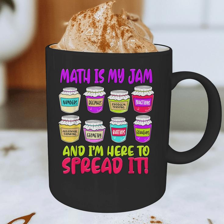 Math Teacher My Jam Here To Spread Mathematics Humor Graphic Print Coffee Mug, novelty gifts, funny gifts Math Teacher My Jam Here To Spread Mathematics Humor Graphic Print Coffee Mug, novelty gifts, funny gifts