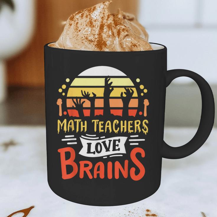 Math Teachers Love Brains Halloween Costume Zombie For Men Women Graphic Print Coffee Mug, novelty gifts, funny gifts Math Teachers Love Brains Halloween Costume Zombie For Men Women Graphic Print Coffee Mug, novelty gifts, funny gifts