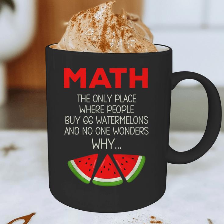 Math Watermelon Calculation Joke Teacher Student Graphic Print Coffee Mug, novelty gifts, funny gifts Math Watermelon Calculation Joke Teacher Student Graphic Print Coffee Mug, novelty gifts, funny gifts