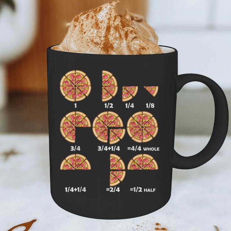Maths Day Costume Idea Kids Teachers Pizza Slice Fraction Graphic Print Coffee Mug, novelty gifts, funny gifts Maths Day Costume Idea Kids Teachers Pizza Slice Fraction Graphic Print Coffee Mug, novelty gifts, funny gifts