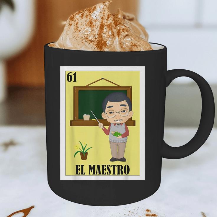 Mexican For Teachers El Maestro Graphic Print Coffee Mug, novelty gifts, funny gifts Mexican For Teachers El Maestro Graphic Print Coffee Mug, novelty gifts, funny gifts