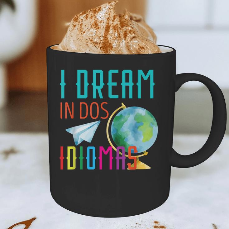 Multilingual Teacher In Dos Idiomas Linguist Language Graphic Print Coffee Mug, novelty gifts, funny gifts Multilingual Teacher In Dos Idiomas Linguist Language Graphic Print Coffee Mug, novelty gifts, funny gifts