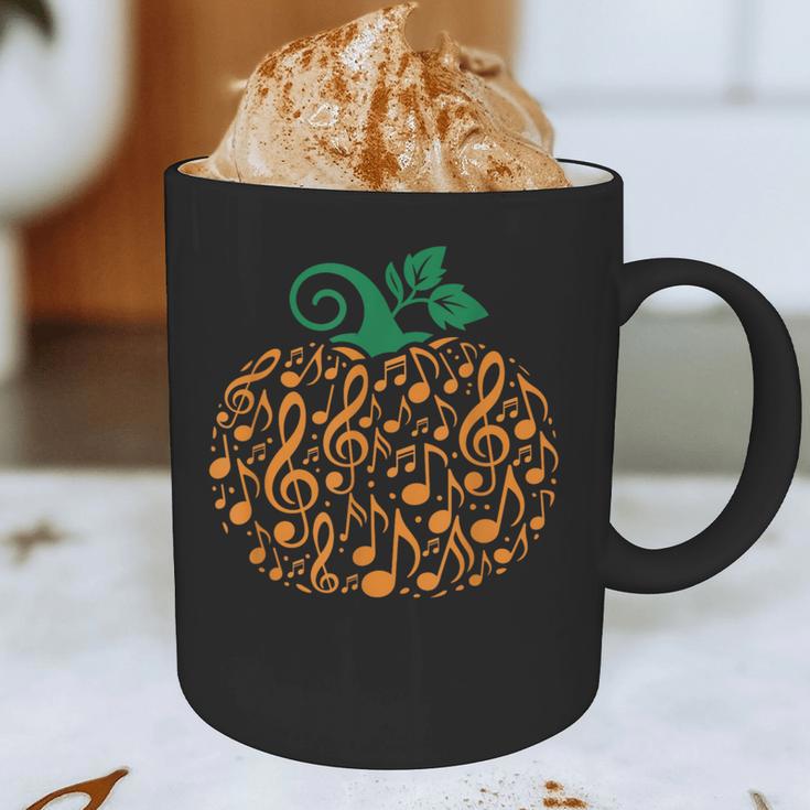 Music Notes Pumpkin Music Teacher Halloween Graphic Print Coffee Mug, novelty gifts, funny gifts Music Notes Pumpkin Music Teacher Halloween Graphic Print Coffee Mug, novelty gifts, funny gifts