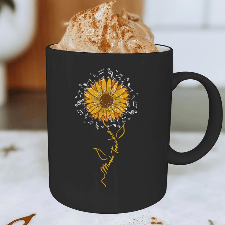 Music Teacher Shirt Sunflower Music Notes Musician Singer Graphic Print Coffee Mug, novelty gifts, funny gifts Music Teacher Shirt Sunflower Music Notes Musician Singer Graphic Print Coffee Mug, novelty gifts, funny gifts