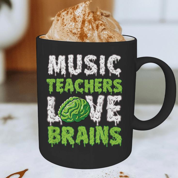 Music Teachers Love Brains Cute Teaching Halloween Graphic Print Coffee Mug, novelty gifts, funny gifts Music Teachers Love Brains Cute Teaching Halloween Graphic Print Coffee Mug, novelty gifts, funny gifts