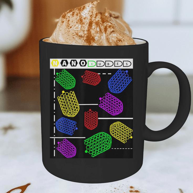 Nerdy Forms Nanotubes Chemistry Teacher Geek Graphic Print Coffee Mug, novelty gifts, funny gifts