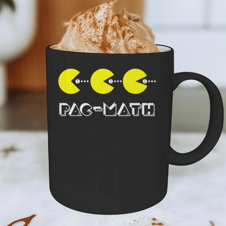 Nerdy Pac-Math Nom Retro Game Precalculus Math Teacher Graphic Print Coffee Mug, novelty gifts, funny gifts Nerdy Pac-Math Nom Retro Game Precalculus Math Teacher Graphic Print Coffee Mug, novelty gifts, funny gifts