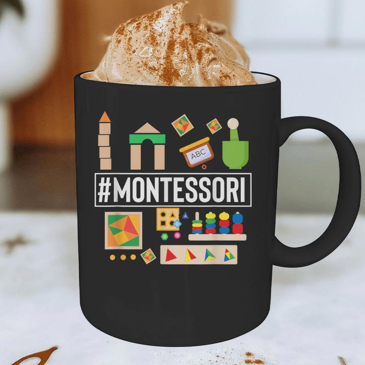 Novelty Montessori Studying Learning Schooling Teacher Love For Men Women Graphic Print Coffee Mug, novelty gifts, funny gifts