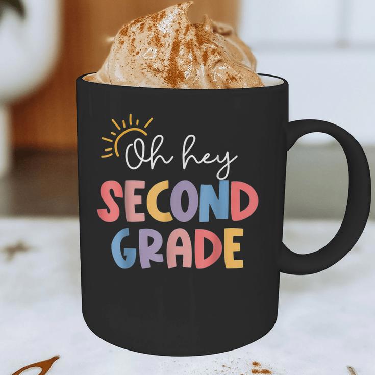 Oh Hey Second Grade First Day Of Teacher Girls Boys Kids Graphic Print Coffee Mug, novelty gifts, funny gifts Oh Hey Second Grade First Day Of Teacher Girls Boys Kids Graphic Print Coffee Mug, novelty gifts, funny gifts