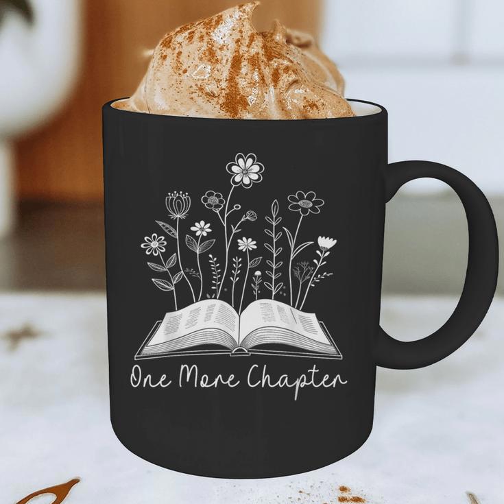 One-More Chapter Wildflower Reading Teacher Library Bookish Graphic Print Coffee Mug, novelty gifts, funny gifts One-More Chapter Wildflower Reading Teacher Library Bookish Graphic Print Coffee Mug, novelty gifts, funny gifts