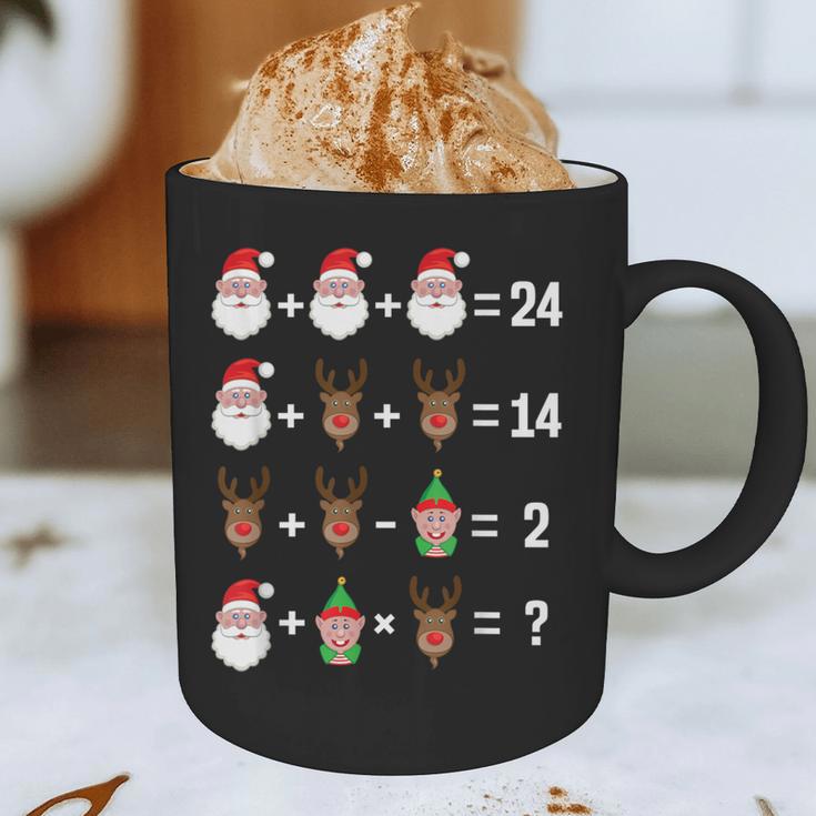 Order Of Operations Math Teacher Christmas Graphic Print Coffee Mug, novelty gifts, funny gifts