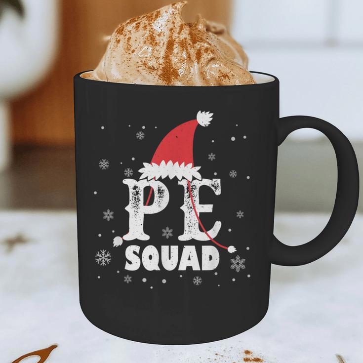 PE Squad Christmas PE Teacher Matching Xmas Graphic Print Coffee Mug, novelty gifts, funny gifts PE Squad Christmas PE Teacher Matching Xmas Graphic Print Coffee Mug, novelty gifts, funny gifts