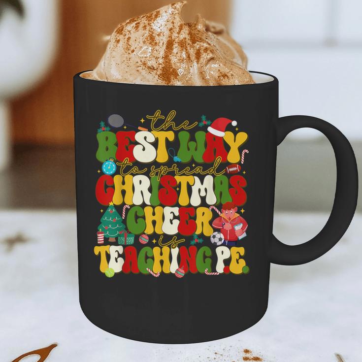 PE Teacher Christmas Holiday Graphic Print Coffee Mug, novelty gifts, funny gifts PE Teacher Christmas Holiday Graphic Print Coffee Mug, novelty gifts, funny gifts