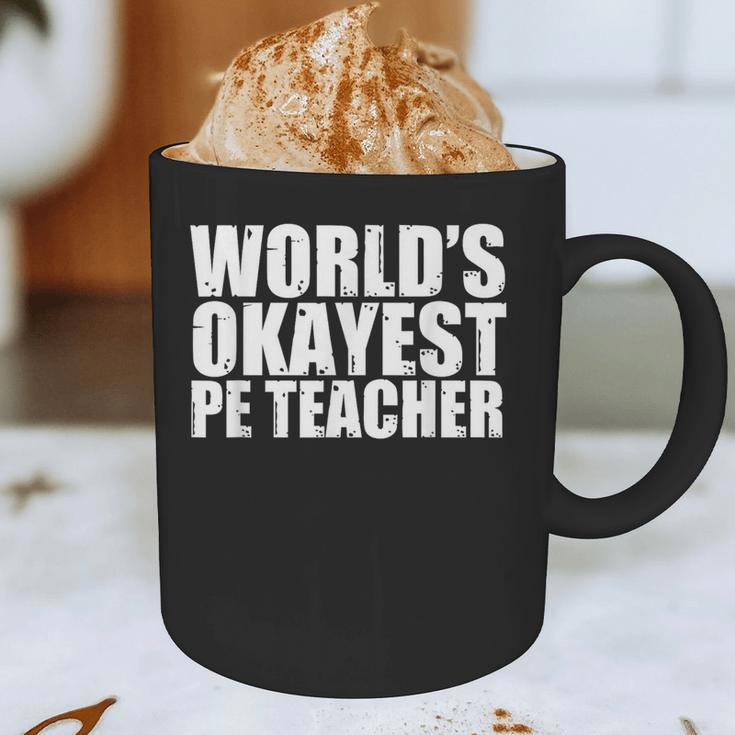 PE Teacher Graphic Print Coffee Mug, novelty gifts, funny gifts