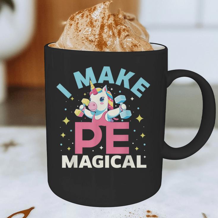 PE Teacher Unicorn I Make PE Magical Graphic Print Coffee Mug, novelty gifts, funny gifts PE Teacher Unicorn I Make PE Magical Graphic Print Coffee Mug, novelty gifts, funny gifts