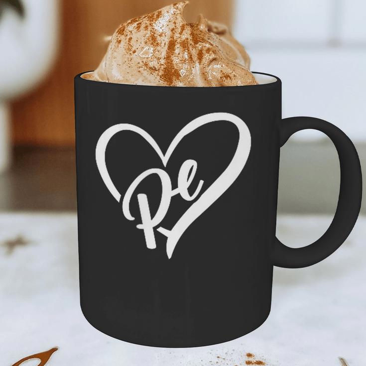 PE Teacher Vintage Retro Physical Education Teacher Graphic Print Coffee Mug, novelty gifts, funny gifts