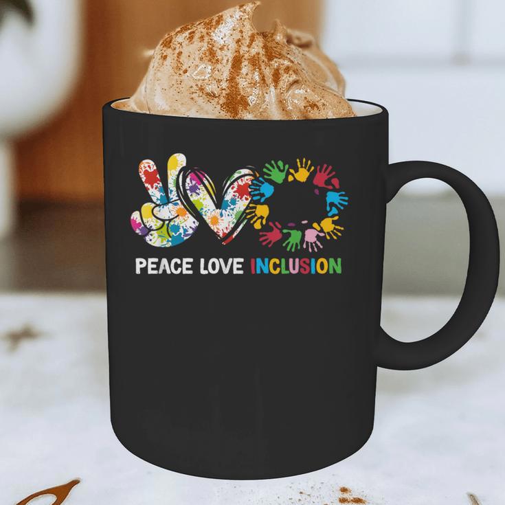 Peace Love Inclusion Sped Squad Special-Ed Teacher Daycare Graphic Print Coffee Mug, novelty gifts, funny gifts Peace Love Inclusion Sped Squad Special-Ed Teacher Daycare Graphic Print Coffee Mug, novelty gifts, funny gifts