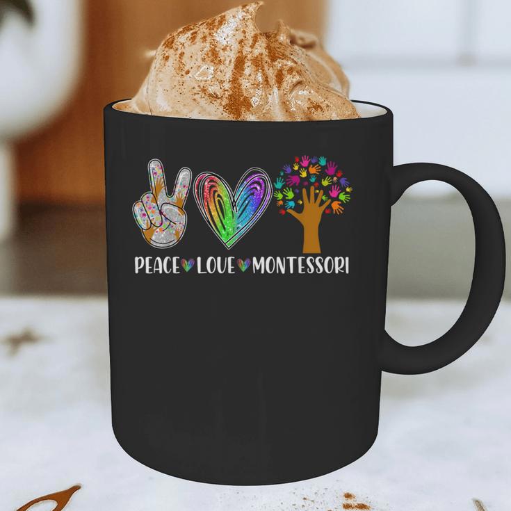 Peace Love Montessori Daycare Teacher Appreciation Graphic Print Coffee Mug, novelty gifts, funny gifts Peace Love Montessori Daycare Teacher Appreciation Graphic Print Coffee Mug, novelty gifts, funny gifts