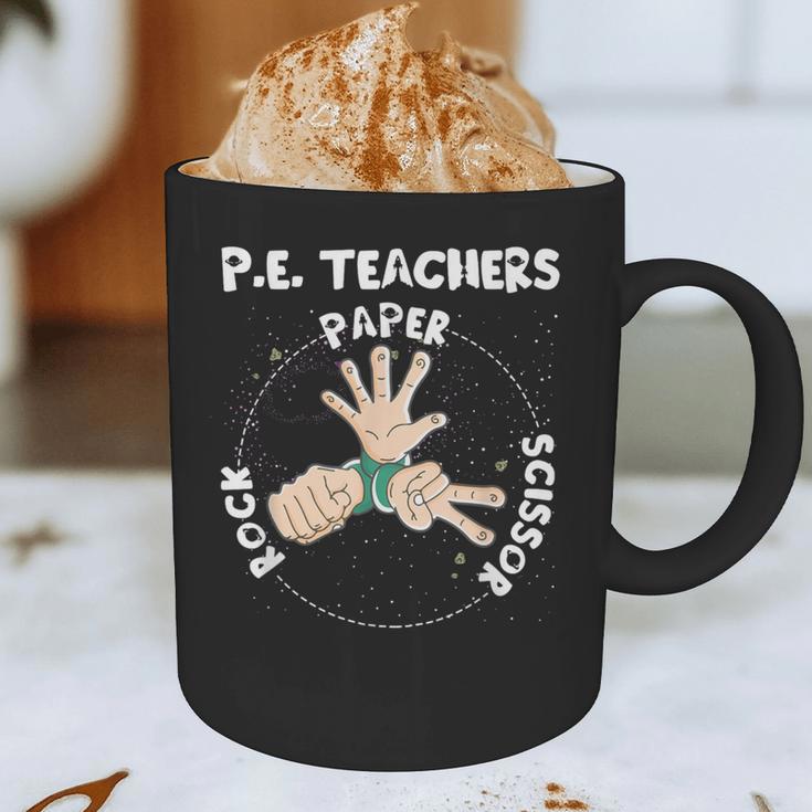Physical Education PE Teacher Rock Paper Scissor Graphic Print Coffee Mug, novelty gifts, funny gifts Physical Education PE Teacher Rock Paper Scissor Graphic Print Coffee Mug, novelty gifts, funny gifts
