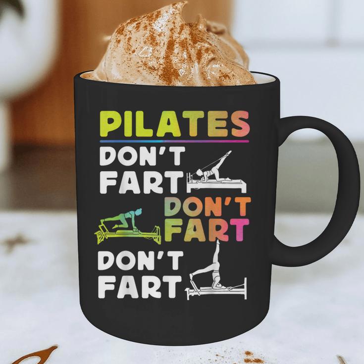 Pilates Instructor Teacher Watercolor Pilates Don't Fart Men Women Kids Graphic Print Coffee Mug, novelty gifts, funny gifts Pilates Instructor Teacher Watercolor Pilates Don't Fart Men Women Kids Graphic Print Coffee Mug, novelty gifts, funny gifts