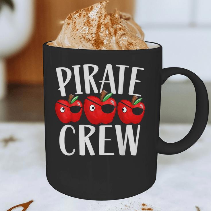Pirate Crew Pirate Teacher Team Squad Talk Like A Pirate Day For Men Women Kids Graphic Print Coffee Mug, novelty gifts, funny gifts Pirate Crew Pirate Teacher Team Squad Talk Like A Pirate Day For Men Women Kids Graphic Print Coffee Mug, novelty gifts, funny gifts