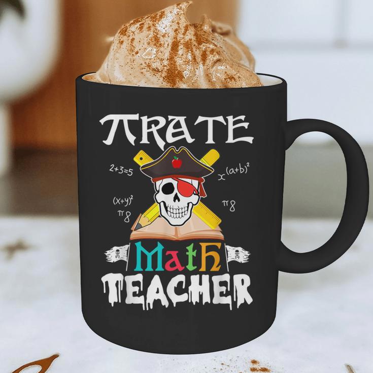 Pirate Math Teacher Skull Pirate Halloween Costume Graphic Print Coffee Mug, novelty gifts, funny gifts Pirate Math Teacher Skull Pirate Halloween Costume Graphic Print Coffee Mug, novelty gifts, funny gifts