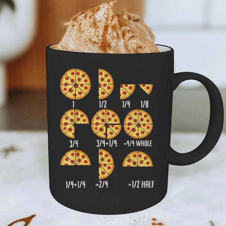 Pizza Slice Fraction Math Teacher Back To School Educational Graphic Print Coffee Mug, novelty gifts, funny gifts Pizza Slice Fraction Math Teacher Back To School Educational Graphic Print Coffee Mug, novelty gifts, funny gifts