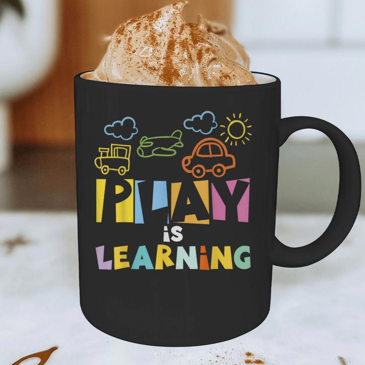Play Is Learning Design T Designs For Teachers Preschool Graphic Print Coffee Mug, novelty gifts, funny gifts Play Is Learning Design T Designs For Teachers Preschool Graphic Print Coffee Mug, novelty gifts, funny gifts