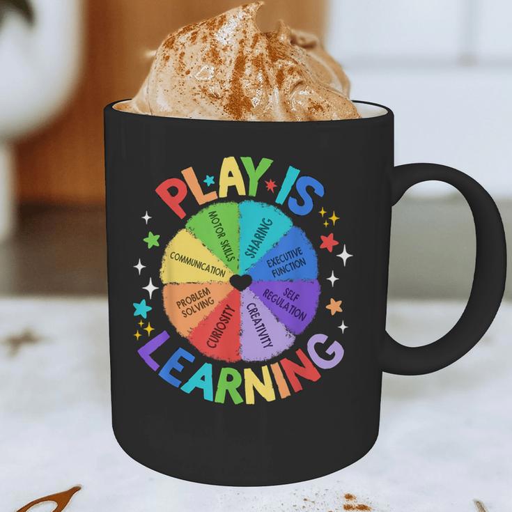 Play Is Learning Teacher Kindergarten For Men Women Kids Graphic Print Coffee Mug, novelty gifts, funny gifts Play Is Learning Teacher Kindergarten For Men Women Kids Graphic Print Coffee Mug, novelty gifts, funny gifts