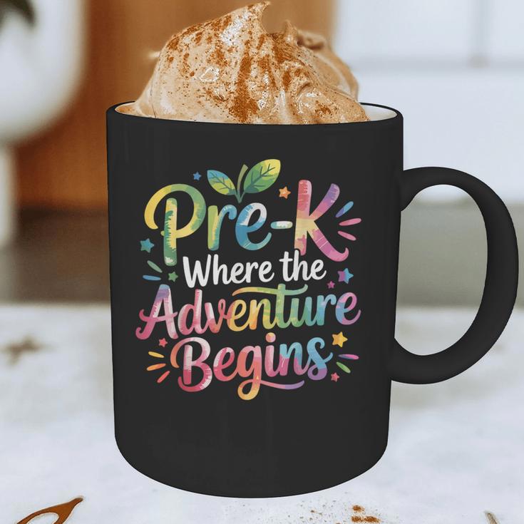 Pre-K Where The Adventure Begins Preschool Teachers Students Graphic Print Coffee Mug, novelty gifts, funny gifts Pre-K Where The Adventure Begins Preschool Teachers Students Graphic Print Coffee Mug, novelty gifts, funny gifts