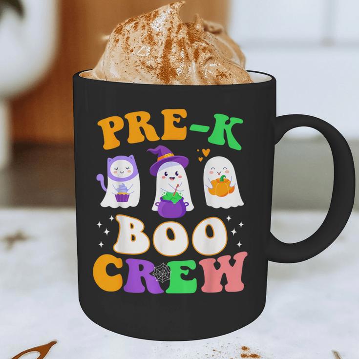 Pre-K Boo Crew Cute Ghost Halloween Costume Teacher Student For Men Women Kids Graphic Print Coffee Mug, novelty gifts, funny gifts