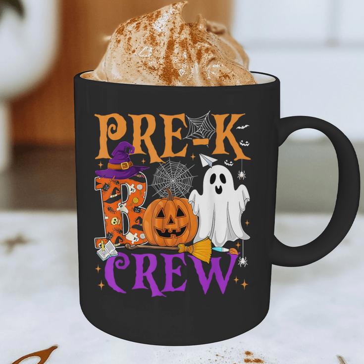 Pre-K Boo Crew Teacher Student Halloween Costume Graphic Print Coffee Mug, novelty gifts, funny gifts