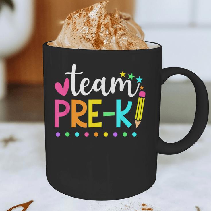 Pre-k Team Pencil Teacher Student Back To School Girls Graphic Print Coffee Mug, novelty gifts, funny gifts Pre-k Team Pencil Teacher Student Back To School Girls Graphic Print Coffee Mug, novelty gifts, funny gifts