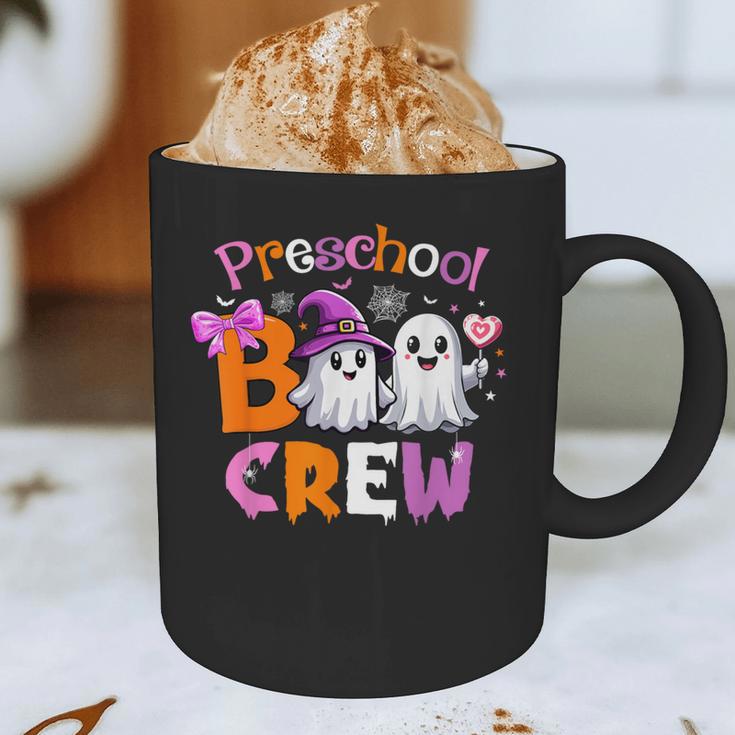 Preschool Boo Crew Preschool Halloween Costume Teacher Kid Graphic Print Coffee Mug, novelty gifts, funny gifts Preschool Boo Crew Preschool Halloween Costume Teacher Kid Graphic Print Coffee Mug, novelty gifts, funny gifts