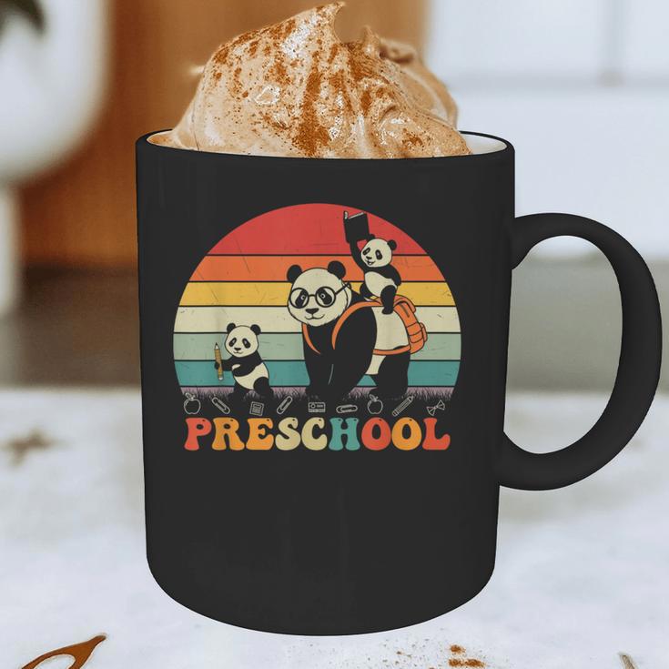 Preschool Panda Back To School Teacher Student Graphic Print Coffee Mug, novelty gifts, funny gifts Preschool Panda Back To School Teacher Student Graphic Print Coffee Mug, novelty gifts, funny gifts