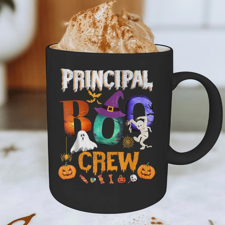 Principal Boo Crew Teacher Student Halloween Costume For Men Women Kids Graphic Print Coffee Mug, novelty gifts, funny gifts