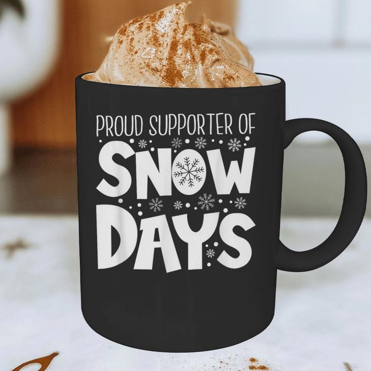 Proud Supporter Of Snow Days Teacher Christmas Men Women Graphic Print Coffee Mug, novelty gifts, funny gifts Proud Supporter Of Snow Days Teacher Christmas Men Women Graphic Print Coffee Mug, novelty gifts, funny gifts