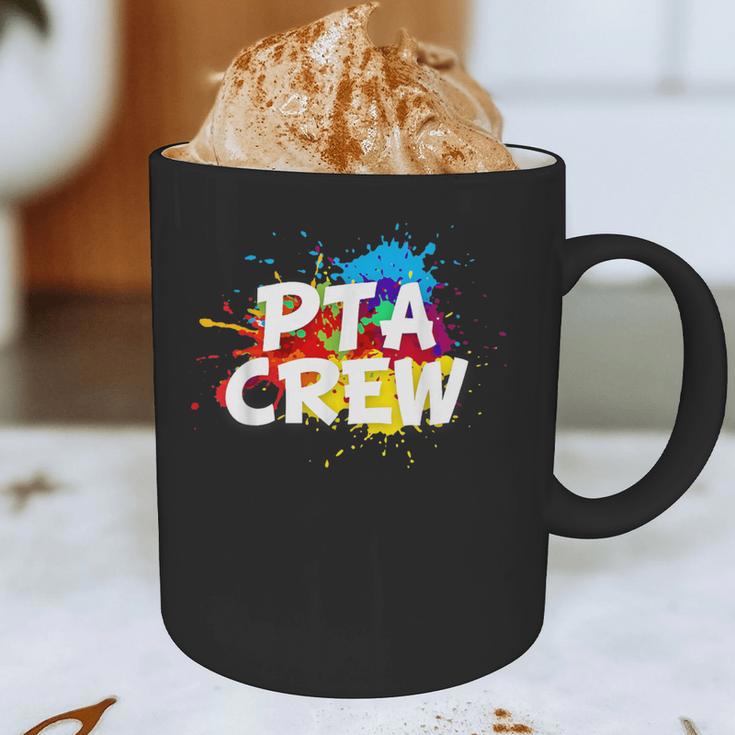PTA Crew Back To School Volunteer Board Mom Parent Teacher Graphic Print Coffee Mug, novelty gifts, funny gifts PTA Crew Back To School Volunteer Board Mom Parent Teacher Graphic Print Coffee Mug, novelty gifts, funny gifts