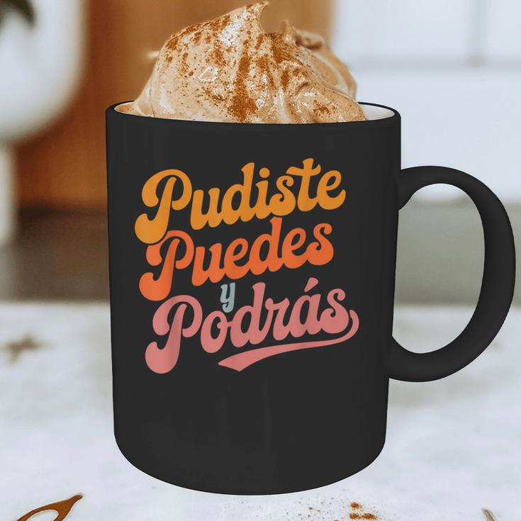 Pudiste Puedes Podras Maestra Spanish Teacher Graphic Print Coffee Mug, novelty gifts, funny gifts Pudiste Puedes Podras Maestra Spanish Teacher Graphic Print Coffee Mug, novelty gifts, funny gifts